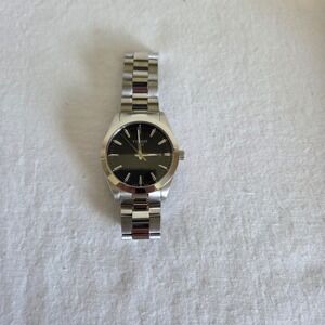 Tissot Gentleman Quartz Black Dial Stainless Steel Mens Watch T127410A 40mm